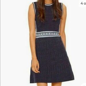 NEW Tory Burch Navy Knit Dress Size Medium